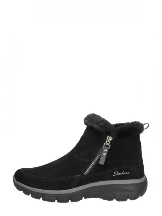 Foto van product SKECHERS Boots 'Relaxed Fit: Easy Going - Cool Zip!' zwart
