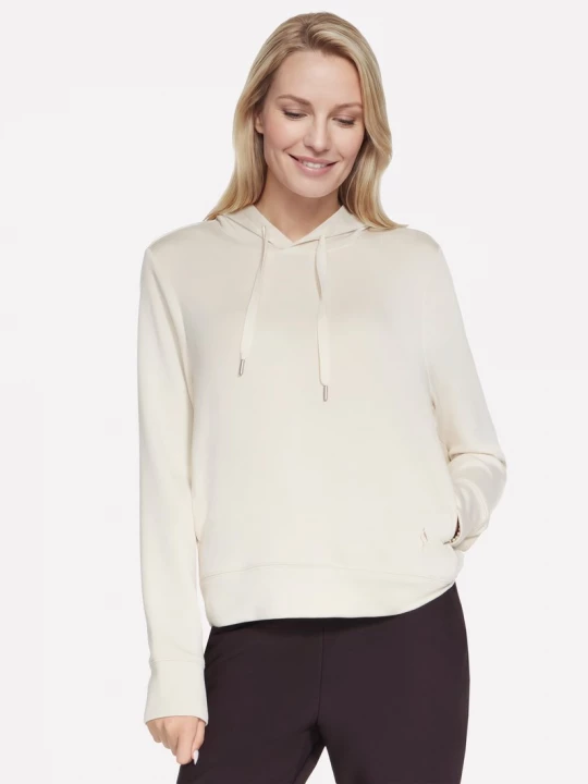 Foto van product Skechers Cozy Luxe hoodie CM Off White / Mauve