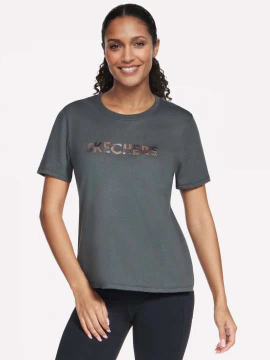 Foto van product Skechers Dazzle T-shirt CM Groente / Zwart
