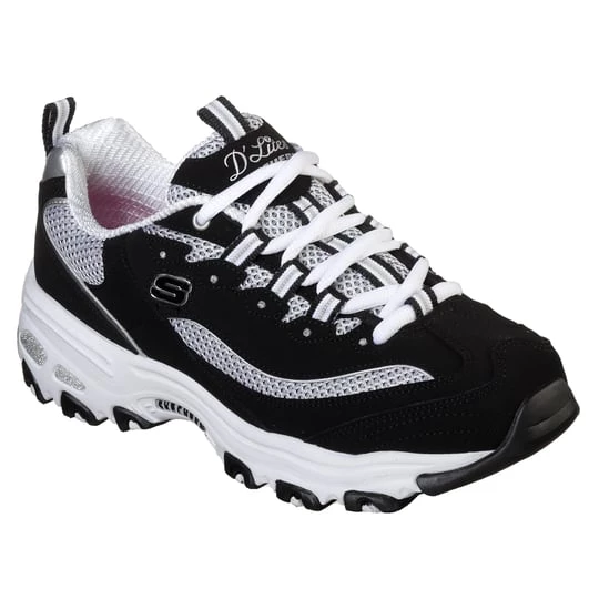 Foto van product Skechers D'Lites - Roam Around Sneaker CM Zwart / Wit