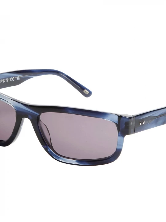Foto van product Skechers Elevated Rectangle Shiny Horn zonnebrillen CM Marine