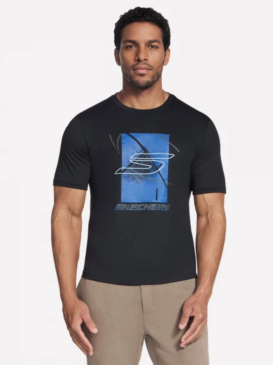 Foto van product Skechers Endurance Edge shirt CM Zwart, Maat Small