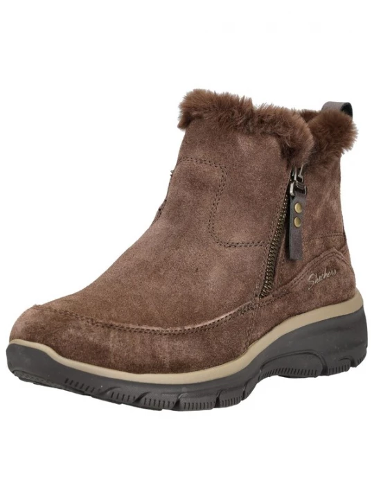Foto van product SKECHERS Enkellaarsjes 'Easy Going' bruin