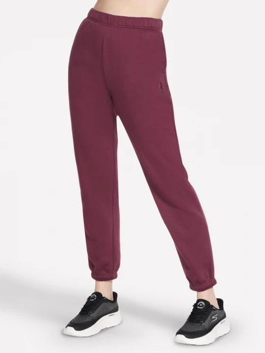 Foto van product Skechers Fleece Jogger CM Bourgondië / Roze