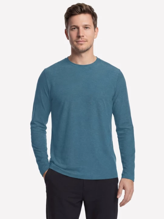 Foto van product Skechers GO DRI All Day Long Sleeve shirt CM Marine / Grijs