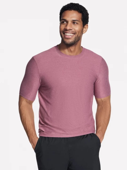Foto van product Skechers GO DRI All Day T-shirt CM Bourgondië, Maat Small