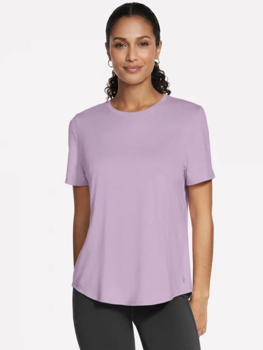 Foto van product Skechers GO DRI Swift T-shirt CM Wit / Blauw