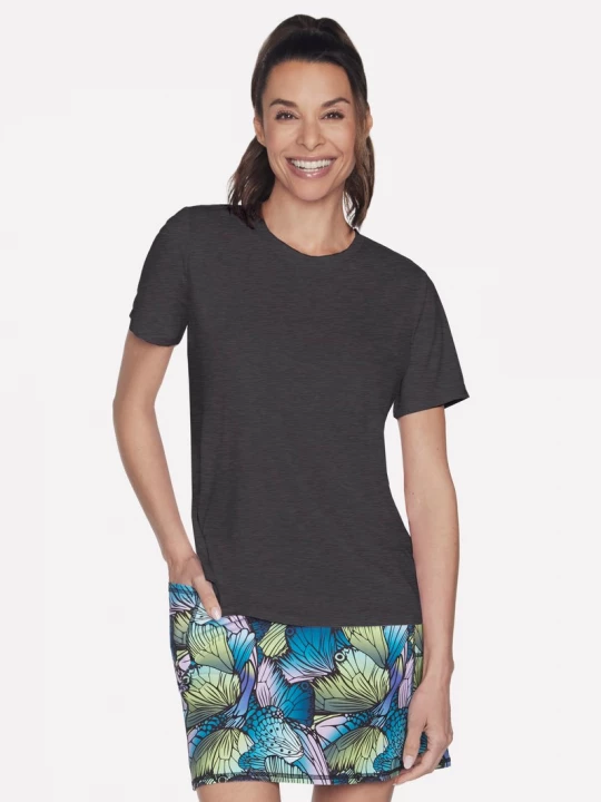 Foto van product Skechers GO DRI Swift T-shirt CM Zwart / Houtskool