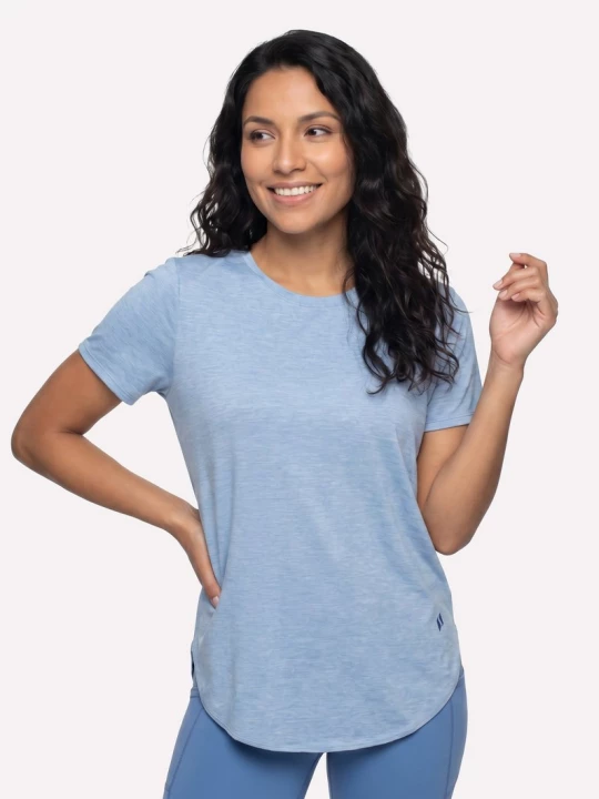 Foto van product Skechers GO DRI Swift tuniek top T-shirt CM Poseidon