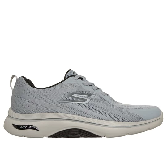 Foto van product Skechers GO WALK Arch Fit 2.0 - Levy Sneaker CM Grijs / Zwart, Vegan, Mag in de wasmachine