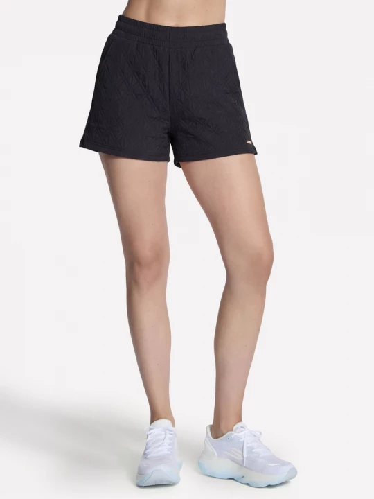 Foto van product Skechers GO WALK Cozy Fit Diamond 4 Inch kort CM Zwart