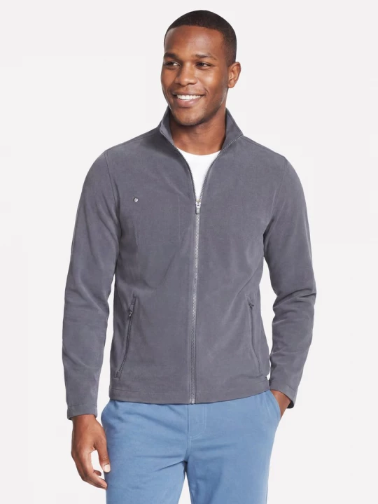Foto van product Skechers GO WALK Everywhere Full Zip jack CM Zwart / Houtskool, Maat Small