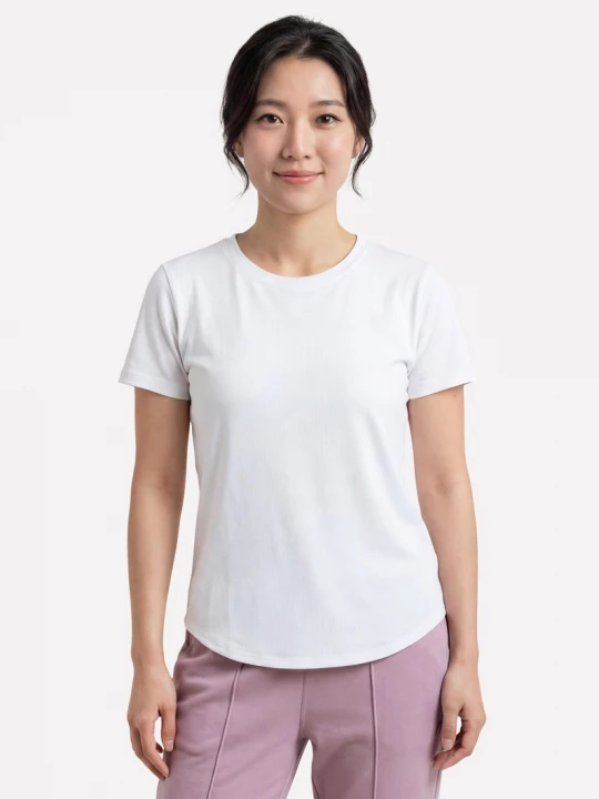 Foto van product Skechers GO WALK Luxe Rib T-shirt CM Wit