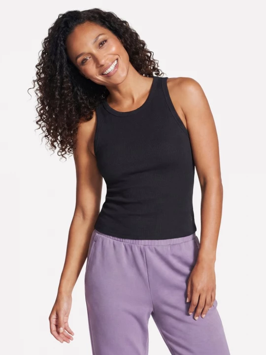 Foto van product Skechers GO WALK Luxe Rib Tank Top CM Zwart