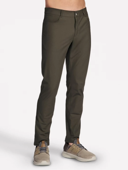 Foto van product Skechers GO WALK Premium 5 Pocket Pant CM Bruin / Olijf