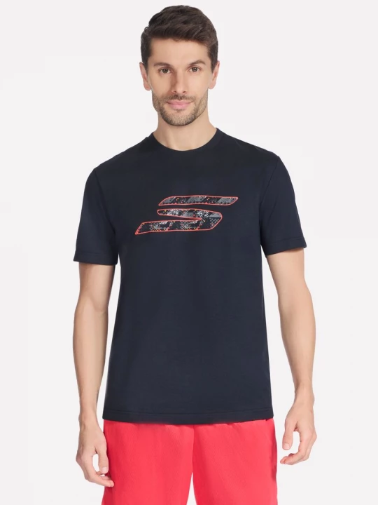 Foto van product Skechers Harry Kane Icon Graphic shirt CM Zwart, Maat Small