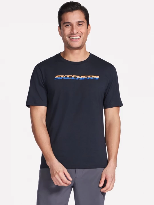 Foto van product Skechers Heritage short Sleeve T-shirt CM Zwart, Maat Small