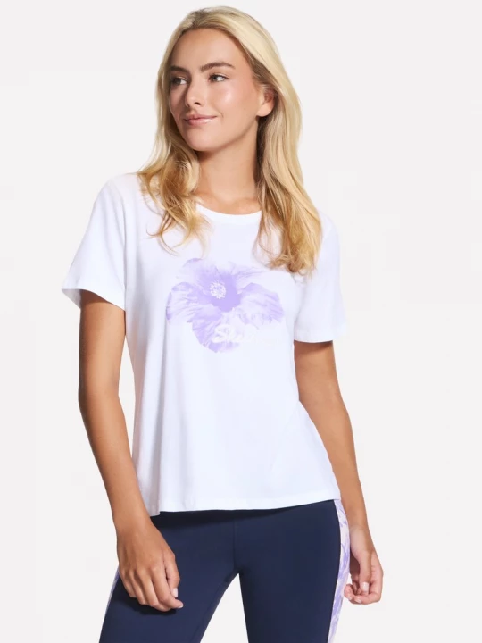 Foto van product Skechers Hibiscus short Sleeve T-shirt CM Wit
