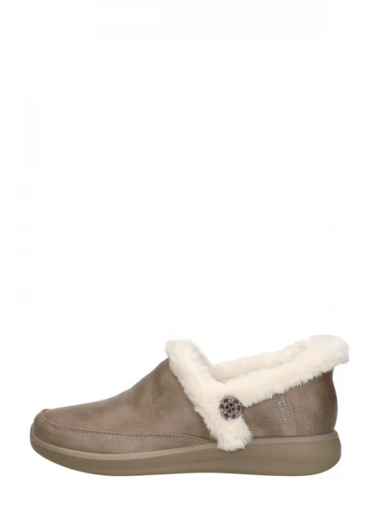 Foto van product SKECHERS Huisschoenen 'Slip-Ins: Cozy Escape' taupe