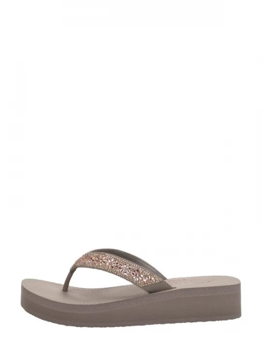 Foto van product SKECHERS Huisschoenen 'Vinyasa - Wild Daisies' taupe