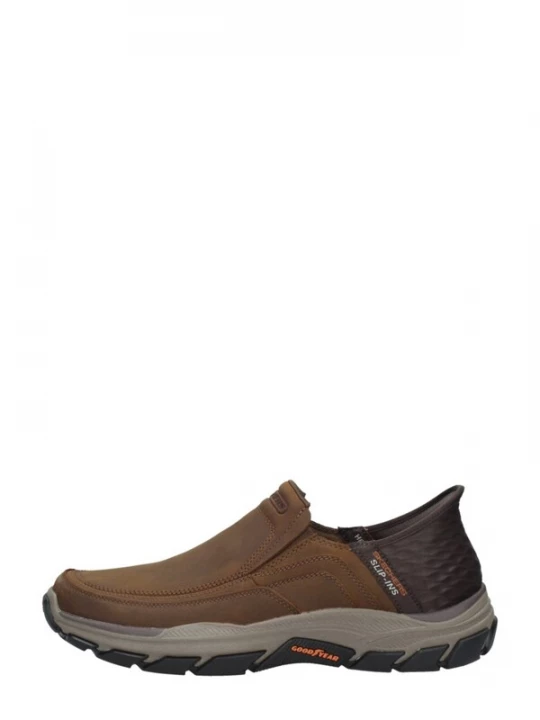 Foto van product SKECHERS Instappers 'Slip-Ins: Respected - Elgin Slip-Ins' cognac