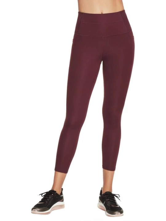 Foto van product SKECHERS Leggings 'Skechers Go Walk High Waisted 7 / 8 Legging' bourgogne