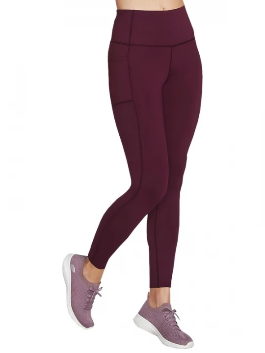 Foto van product SKECHERS Leggings 'Skechers Go Walk High Waisted Legging' donkerrood