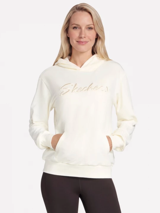 Foto van product Skechers Logo hoodie CM Gebroken Wit