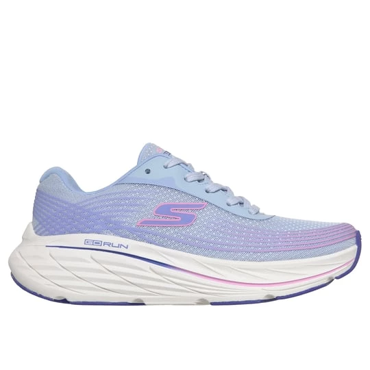 Foto van product Skechers Max Cushioning Elite 3 - Valares Sneaker CM Licht Blauw / Roze, Maat Wide, Vegan, Mag in de wasmachine