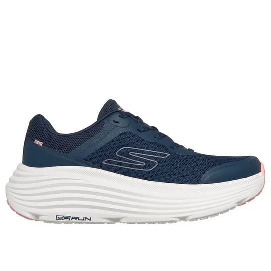 Foto van product Skechers Max Cushioning Endeavour Sneaker CM Marine / Roze, Vegan, Mag in de wasmachine