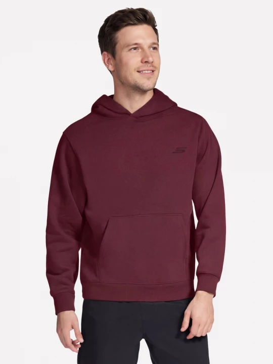 Foto van product Skechers Max Soft hoodie CM Bordeauxrood, Maat Small