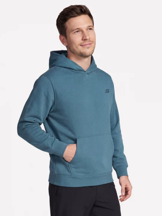 Foto van product Skechers Max Soft hoodie CM Marine / Grijs, Maat Small
