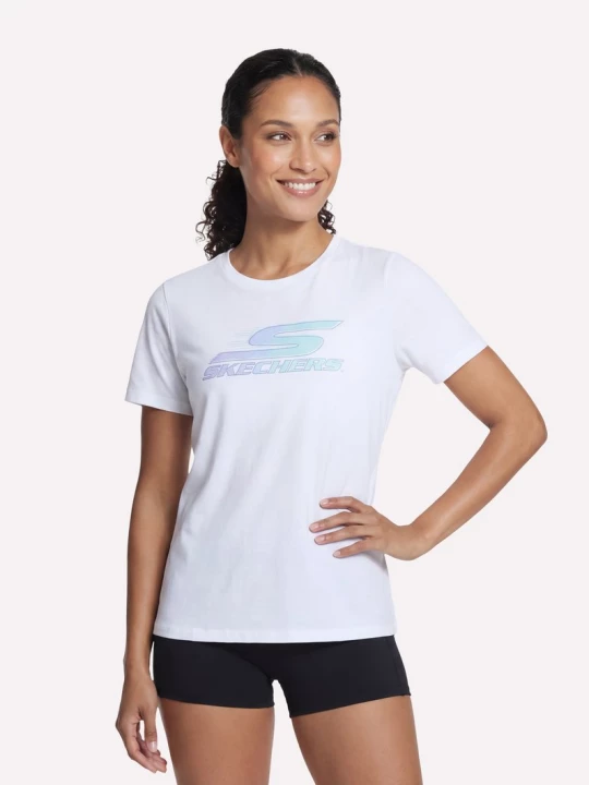 Foto van product Skechers Motion short Sleeve T-shirt CM Wit