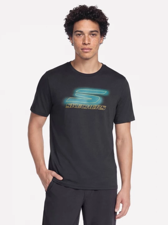 Foto van product Skechers Nitro short Sleeve T-shirt CM Zwart, Maat Small
