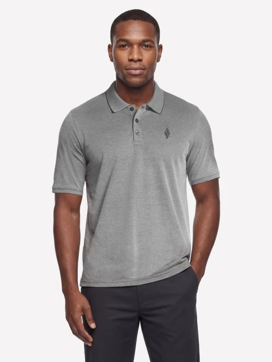 Foto van product Skechers Off Duty Polo T-shirt CM Grijs, Maat Small