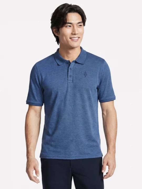 Foto van product Skechers Off Duty Polo T-shirt CM Marine, Maat Small