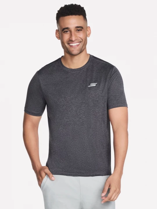 Foto van product Skechers Performance Charge T-shirt CM Zwart / Houtskool, Maat Small