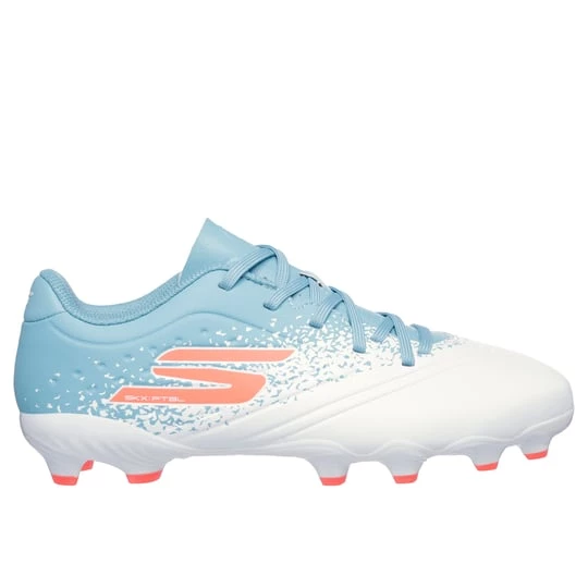 Foto van product Skechers Razor 1.5 Jr Youth FG Shoes CM Wit / Turkoois