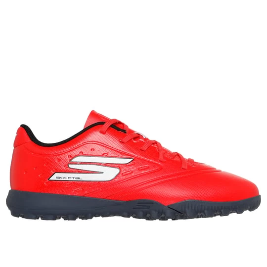 Foto van product Skechers Razor 1.5 Jr Youth TF Shoes CM Rood / Zwart