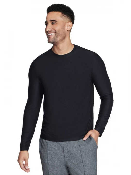 Foto van product SKECHERS Shirt 'Skechers GoDri All Day Long Sleeve' zwart
