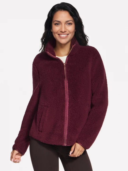 Foto van product Skechers Skech-Sherpa jack CM Bourgondië / Roze