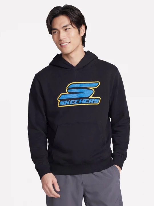 Foto van product Skechers SKECH-SWEATS Nitro hoodie CM Zwart, Maat Small