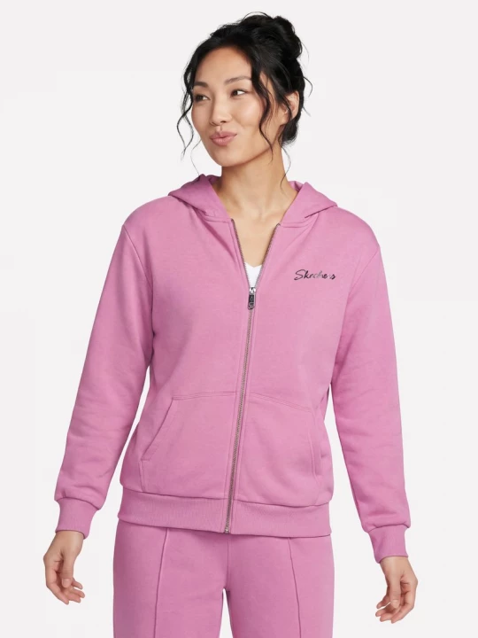 Foto van product Skechers SKECH SWEATS Signature Full Zip hoodie CM Roos