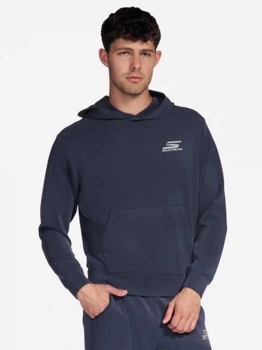 Foto van product Skechers SKECHCLOUD Elevate hoodie CM Houtskool / Marine, Maat Small