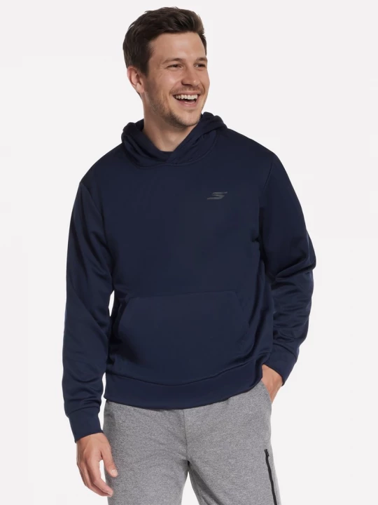 Foto van product Skechers SkechTech Fleece Pace hoodie CM Marine, Maat Small
