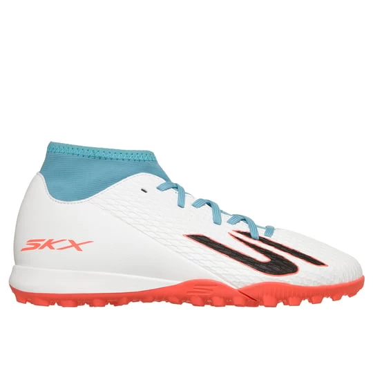 Foto van product Skechers SKX_2 Jr High Youth TF Shoes CM Wit / Turkoois