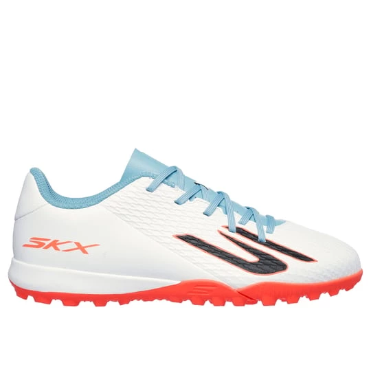 Foto van product Skechers SKX_2 Jr Youth TF Shoes CM Wit / Turkoois