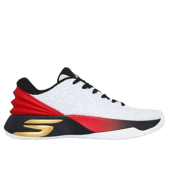 Foto van product Skechers SKX JE1 Sneaker CM Wit / Zwart / Rood, Vegan