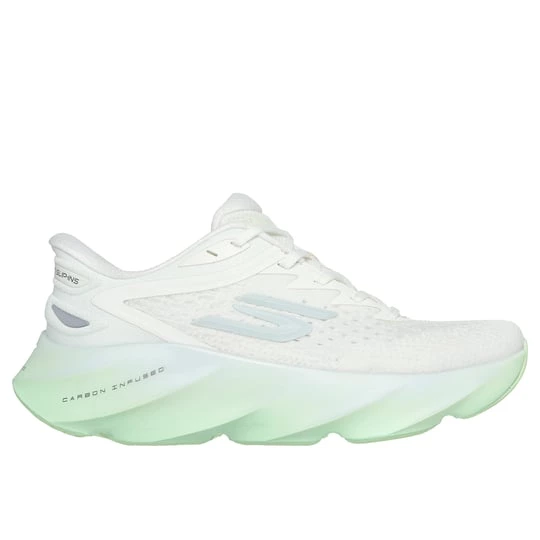 Foto van product Skechers Slip-ins: Aero Burst Sneaker CM Gebroken Wit / Groente, Vegan, Mag in de wasmachine, Arch Fit, Hyper Burst