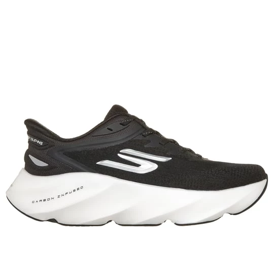 Foto van product Skechers Slip-ins: Aero Burst Sneaker CM Zwart / Wit, Vegan, Mag in de wasmachine, Arch Fit, Hyper Burst